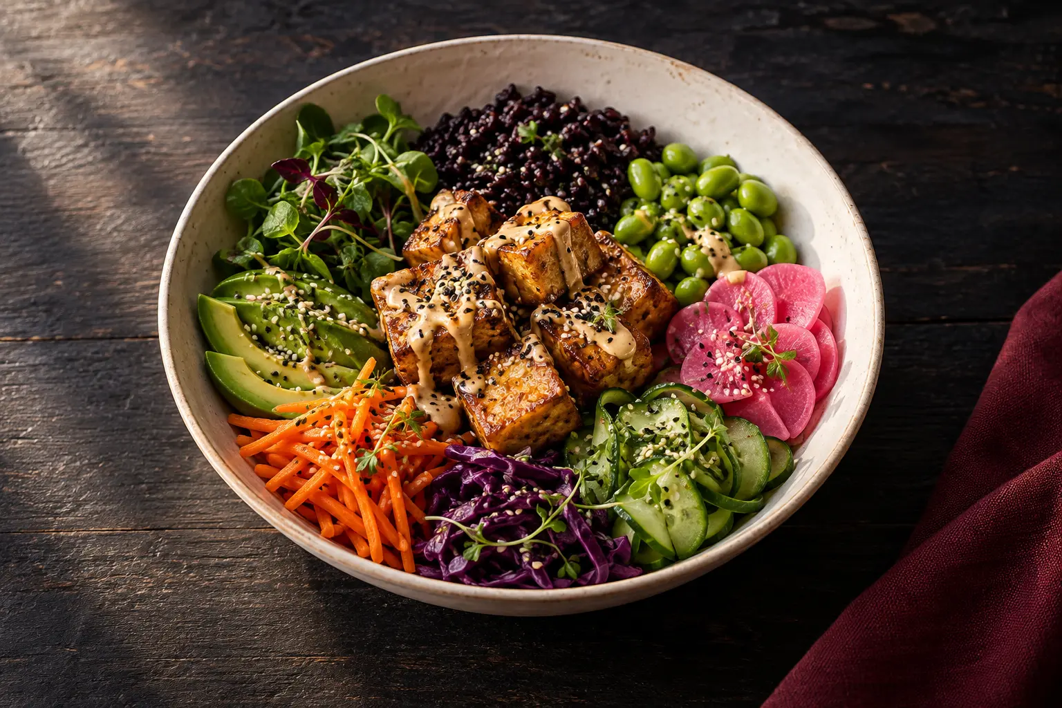 Tofu Buddha Bowl